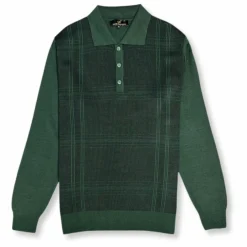 New Edition Fashion Deter Knitted Polo Sweater> Sweaters