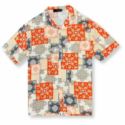 New Edition Fashion Devote Tropical Revere Collar Shirt> Button Downs