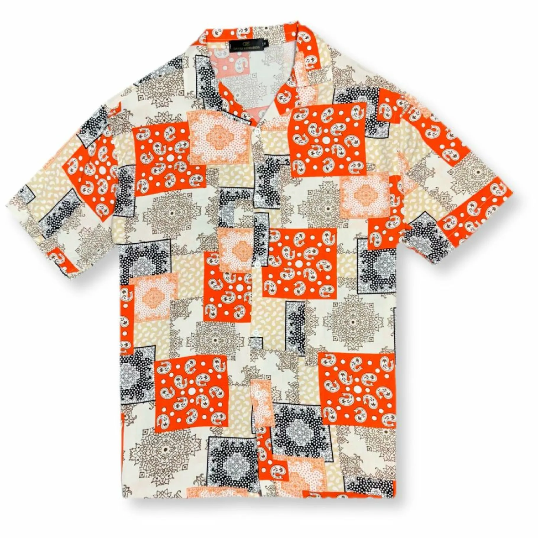 New Edition Fashion Devote Tropical Revere Collar Shirt> Button Downs