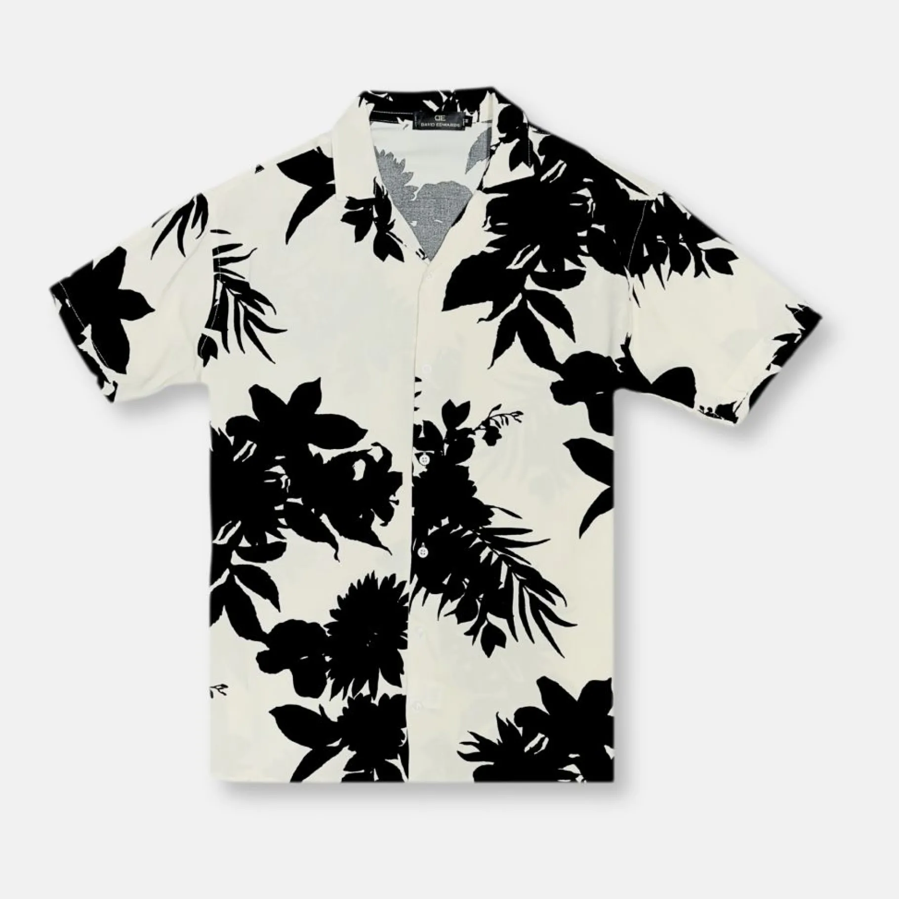 New Edition Fashion Dobby Tropical Revere Collar Shirt> Button Downs