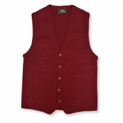 New Edition Fashion Dolan Button Up Knitted Sweater Vest> Vests