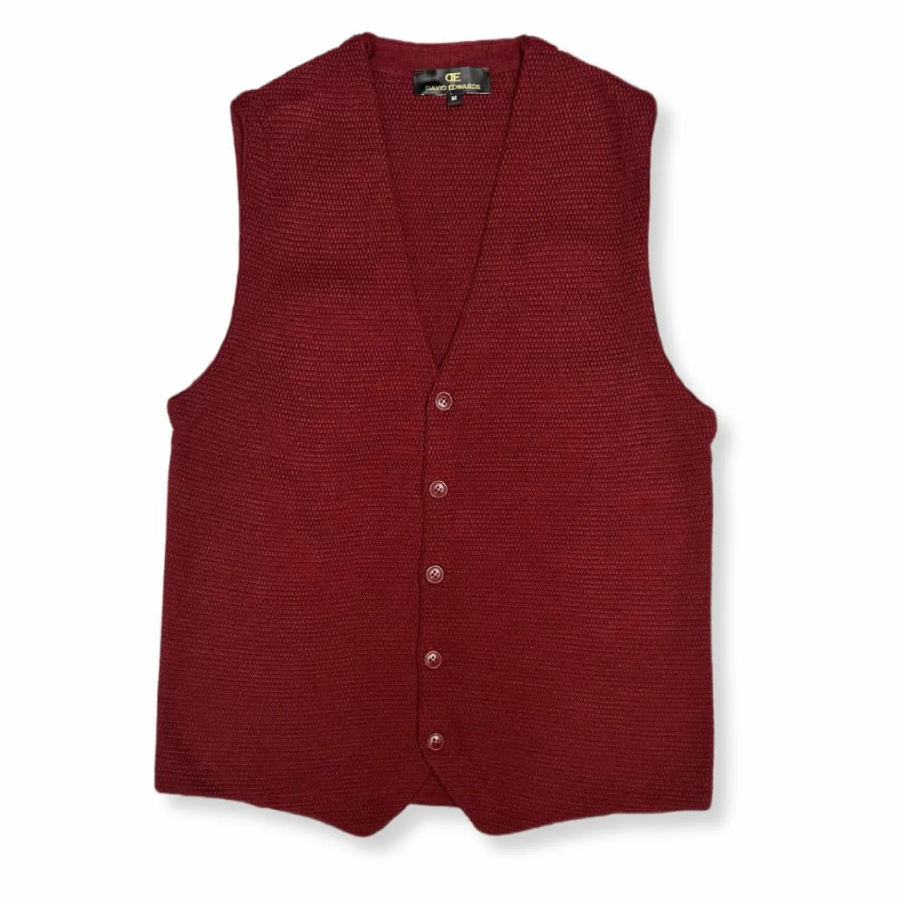 New Edition Fashion Dolan Button Up Knitted Sweater Vest> Vests