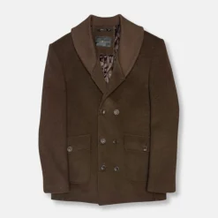 New Edition Fashion Donato Insulated Wool Blend Shawl Coat> Coats & Outerwear
