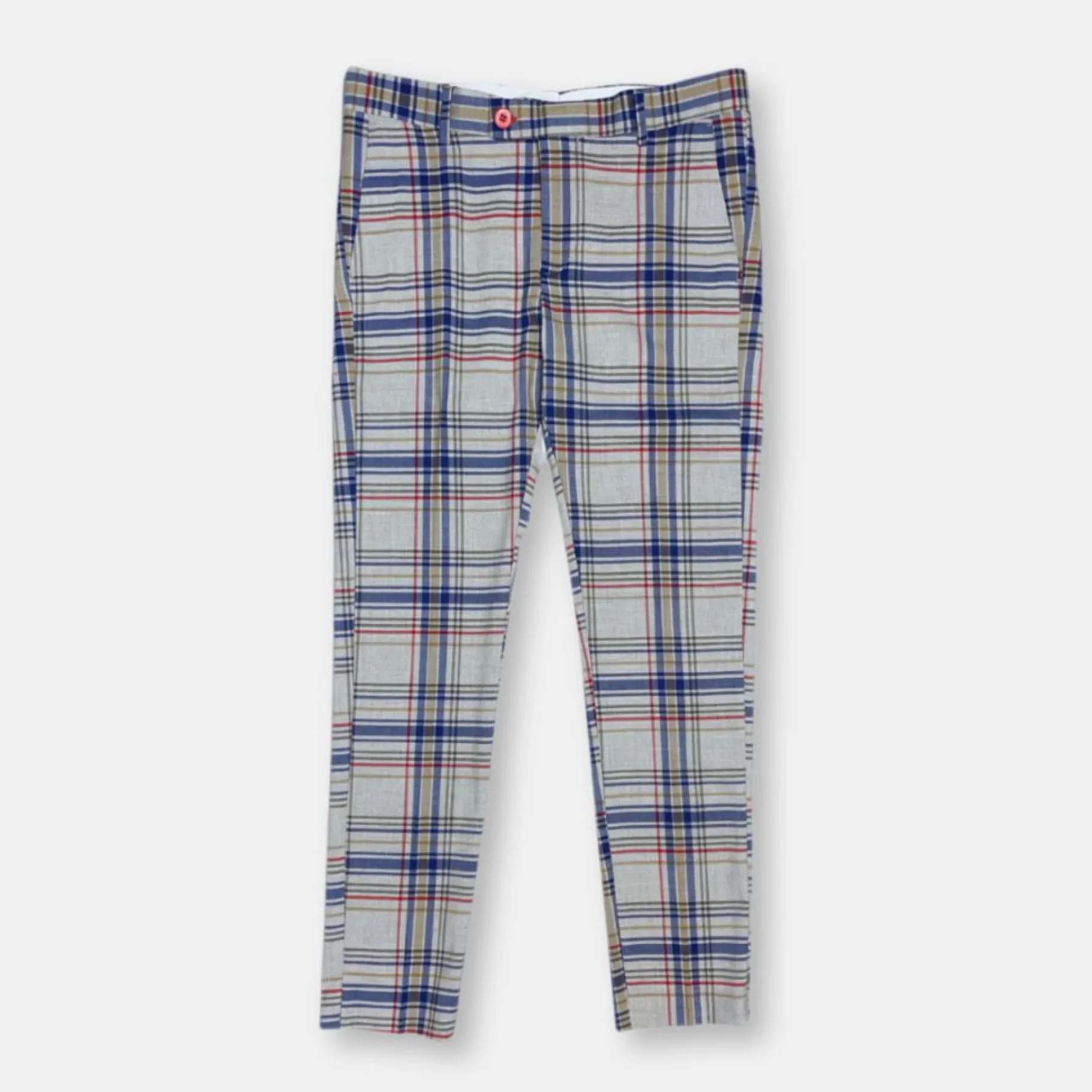 New Edition Fashion Dourados Plaid Pants> Dress Pants