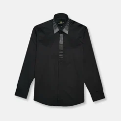New Edition Fashion Dowson Long Sleeve Rhinestone Shirt> Dress Shirts