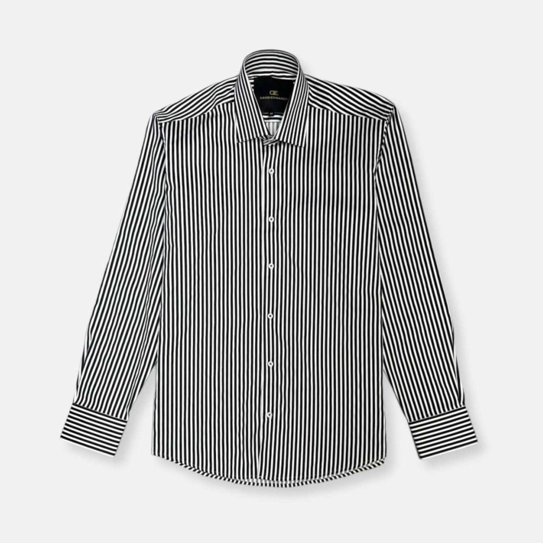 New Edition Fashion Dowtin Long Sleeve Striped Shirt> Dress Shirts