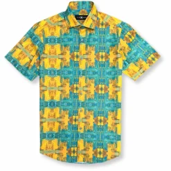New Edition Fashion Doyle Short Sleeve Button Down> Button Downs