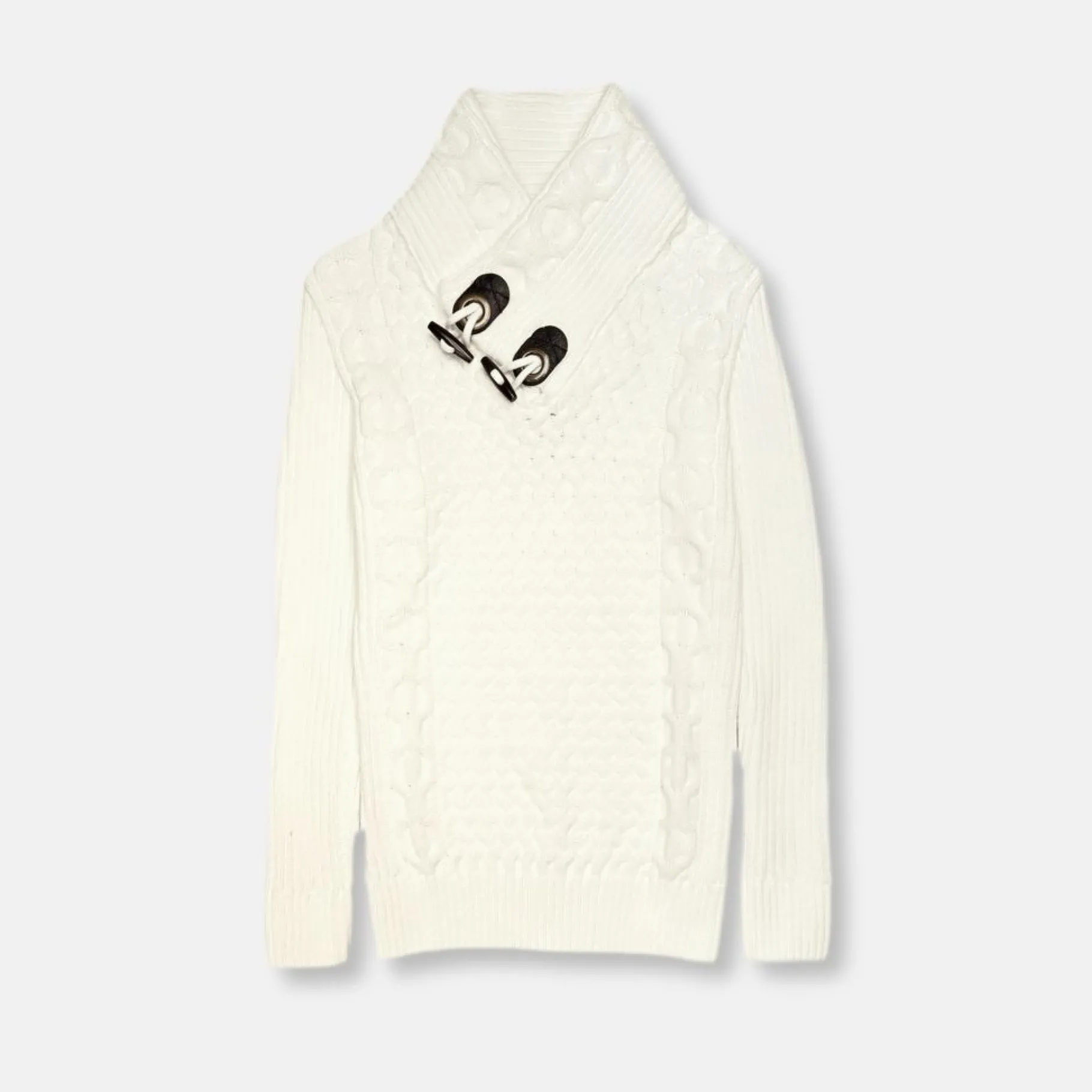 New Edition Fashion Doyon Cable Knit Pullover Sweater> Sweaters