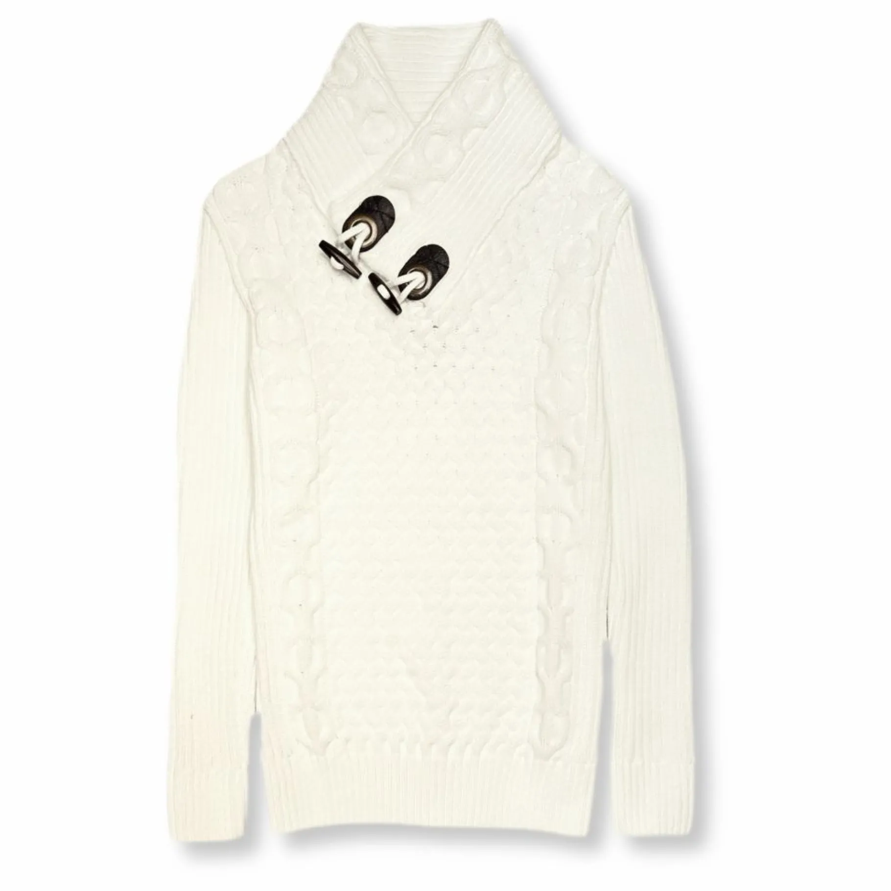 New Edition Fashion Doyon Cable Knit Pullover Sweater> Sweaters