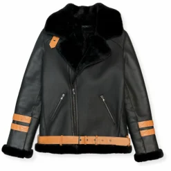 New Edition Fashion Dragos Leather Jacket> Coats & Outerwear