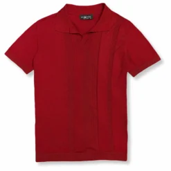 New Edition Fashion Drexler Knitted Polo Shirt> Polos