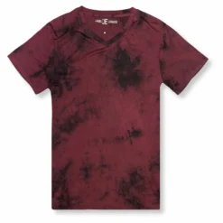 New Edition Fashion Durham V-neck Tie-Dye T-Shirt> T-shirts