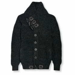 New Edition Fashion Duval Cable Knit Button-Up Sweater> Sweaters