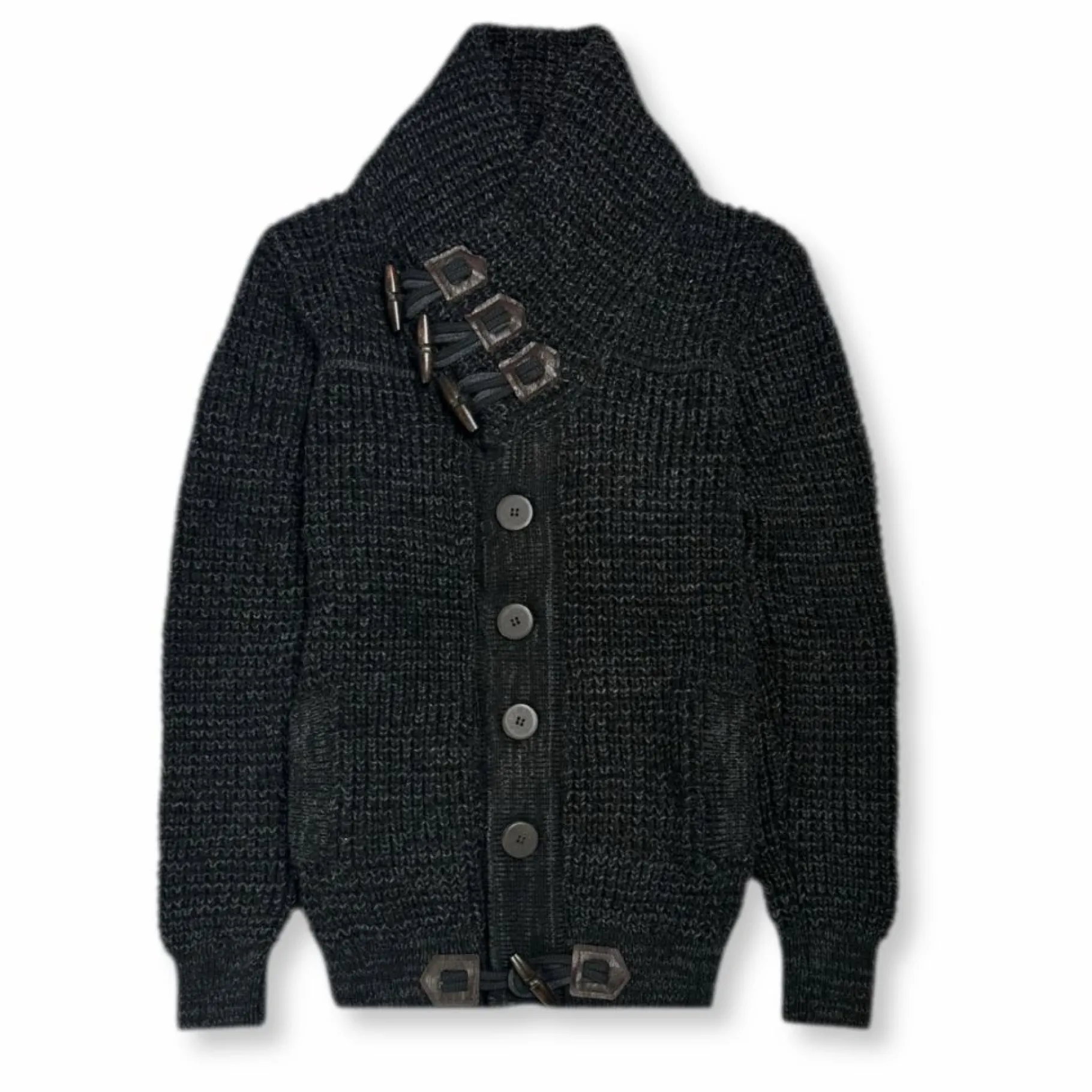 New Edition Fashion Duval Cable Knit Button-Up Sweater> Sweaters