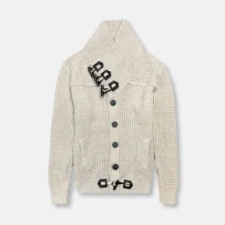 New Edition Fashion Duval Cable Knit Button-Up Sweater> Sweaters