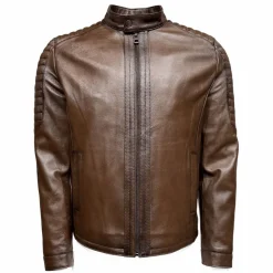 New Edition Fashion Dylan Racer Leather Jacket><noscript><img width=