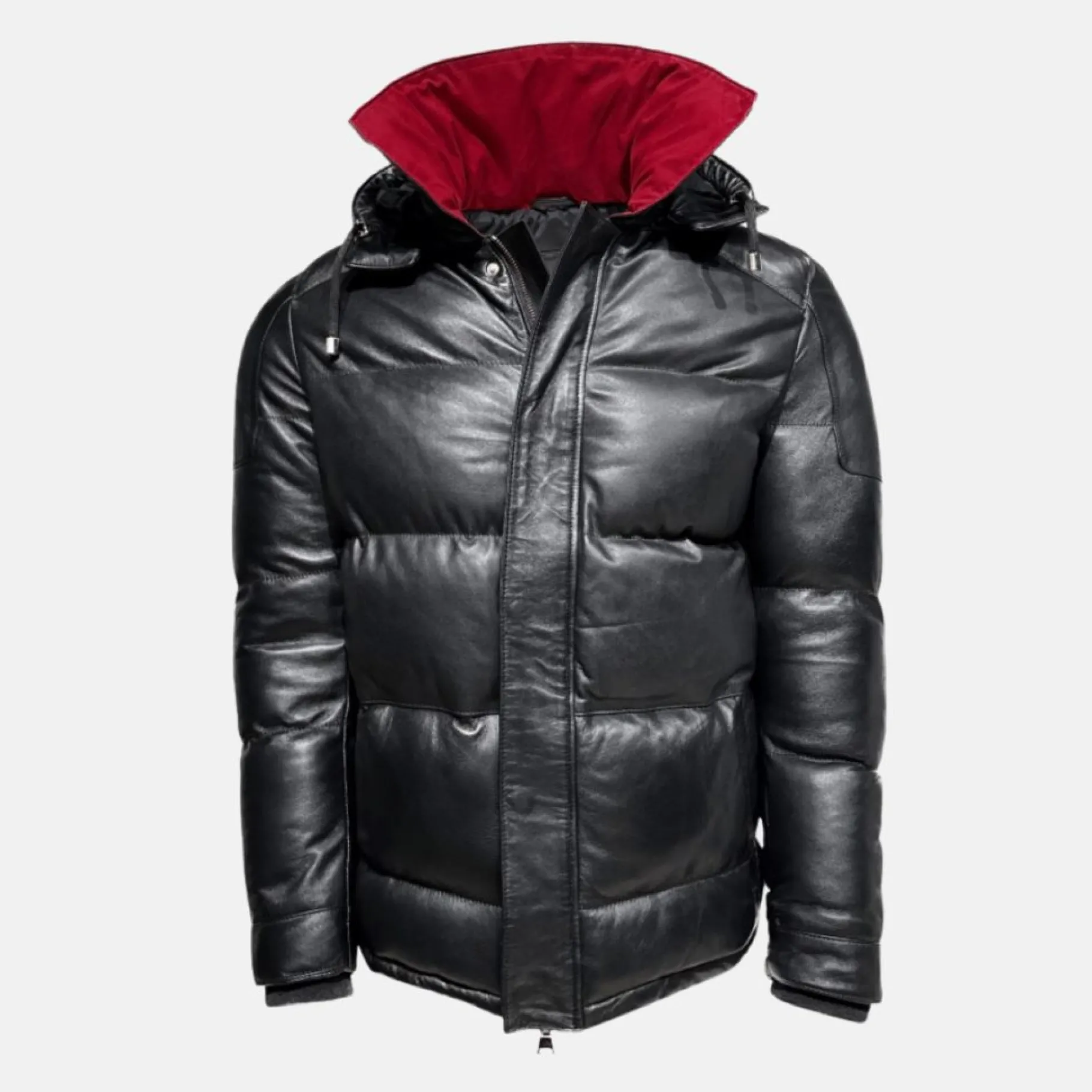 New Edition Fashion Dyson Down Puffer Leather Jacket> Coats & Outerwear