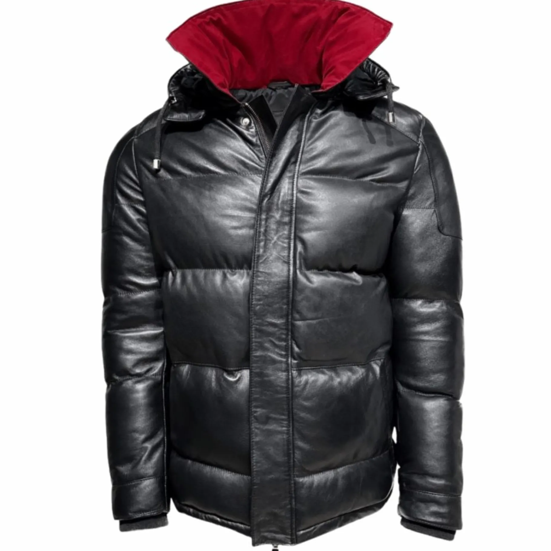 New Edition Fashion Dyson Down Puffer Leather Jacket> Coats & Outerwear