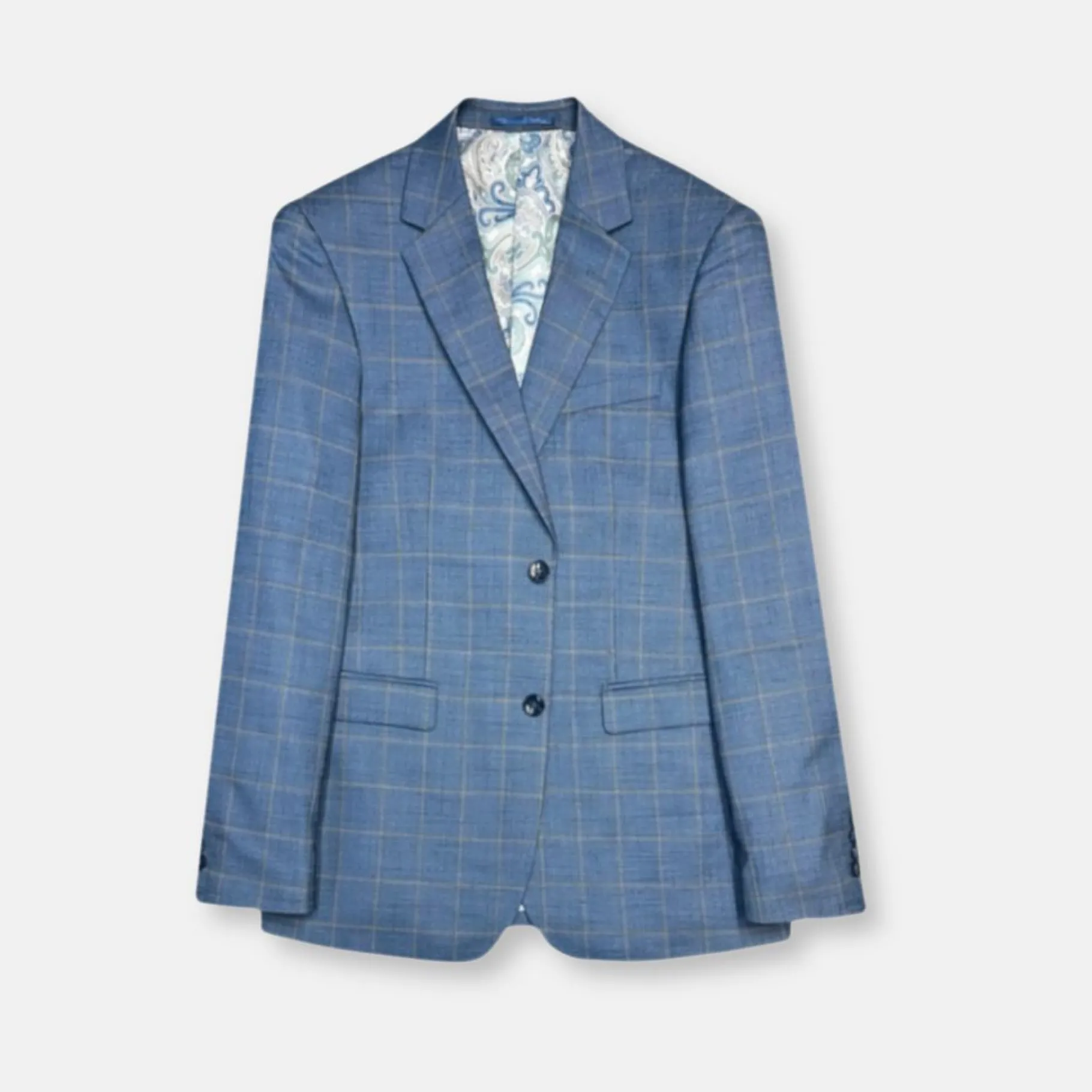 New Edition Fashion Galkin Slim Windowpane Suit> Suits