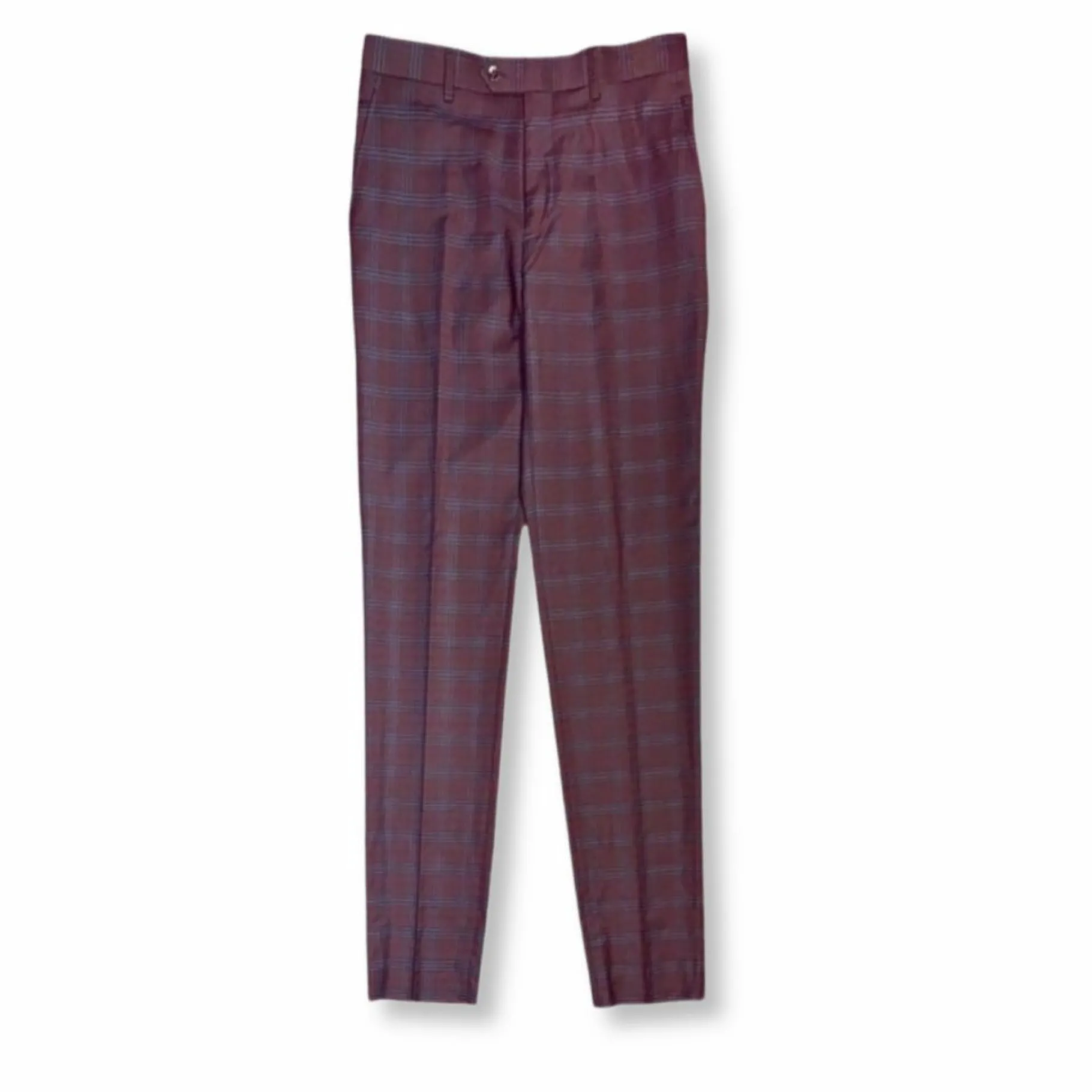 New Edition Fashion Gavin Slim Plaid Suit> Suits