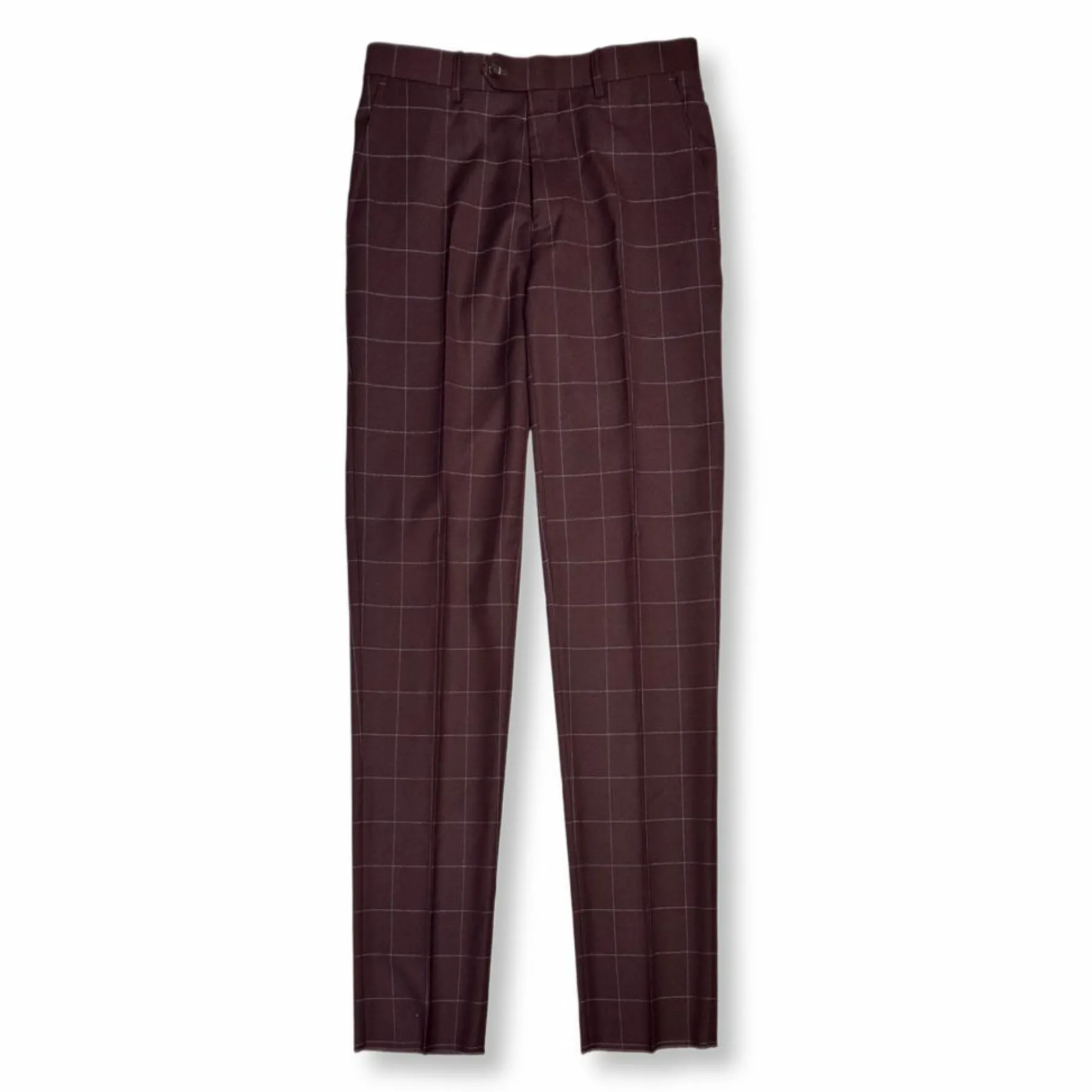 New Edition Fashion Gerard Slim Windowpane Suit> Suits