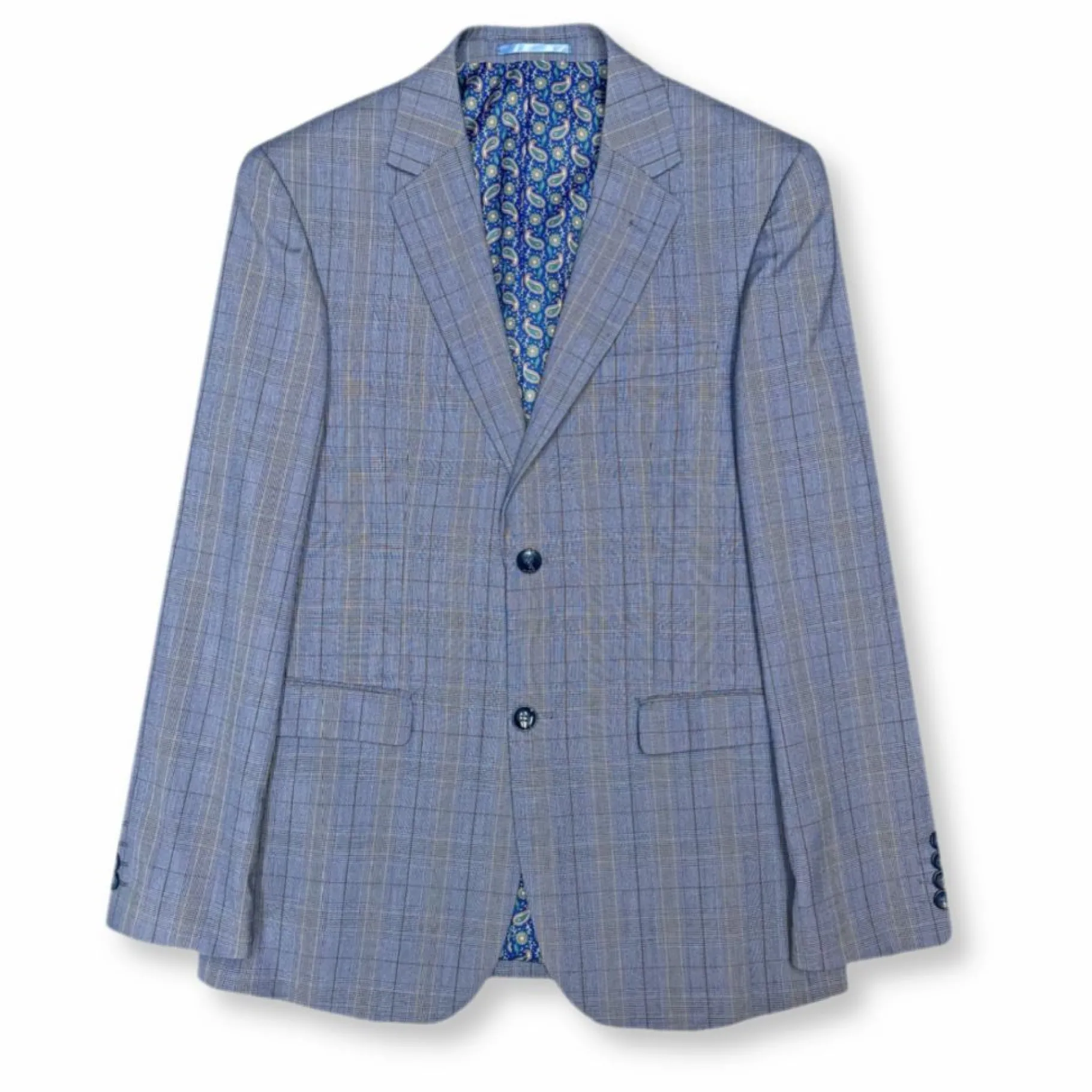 New Edition Fashion Grady Slim Plaid Suit> Suits