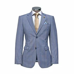 New Edition Fashion Grady Slim Plaid Suit><noscript><img width=