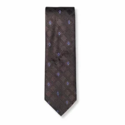 New Edition Fashion Irenio Diamond Pattern Tie> Ties