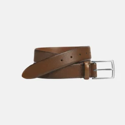 New Edition Fashion Julius Diagonal Embossed Belt> Belts