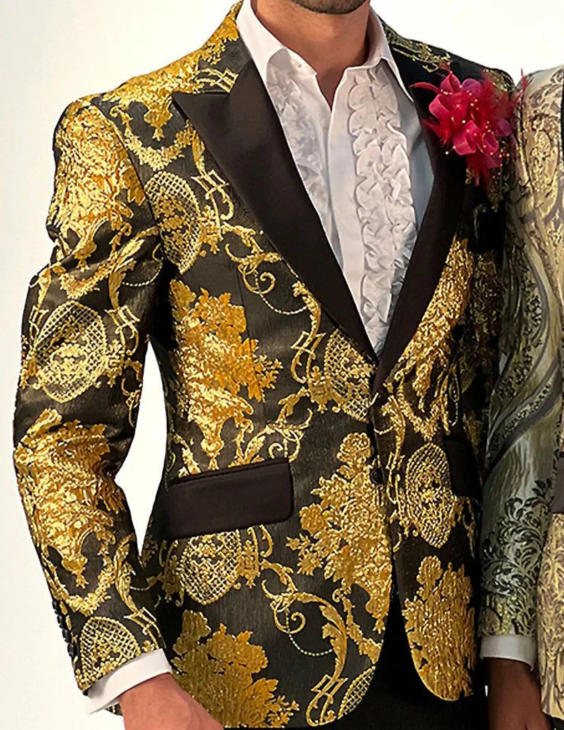 New Edition Fashion Lorenzo Jacquard Blazer> Blazers & Sportcoats