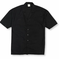 New Edition Fashion Madani Oversized Knit Revere Collar Shirt> Button Downs