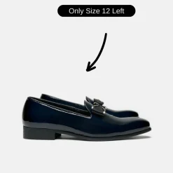 New Edition Fashion Maxwell Slip On Bow Dress Shoes> Loafers & Slip Ons