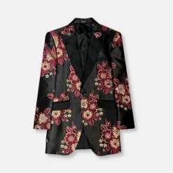 New Edition Fashion Sun F. Semi Long Floral Blazer> Blazers & Sportcoats