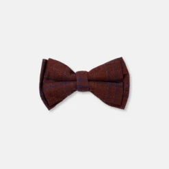 New Edition Fashion Tadd Plaid Bow Tie *promo> Ties