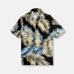 New Edition Fashion Tadlock Tropical Resort Revere Collar Shirt> Button Downs