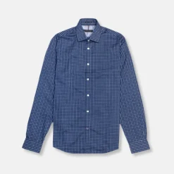 New Edition Fashion Tancred Broadcloth Check Shirt> Dress Shirts