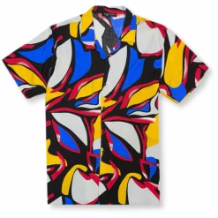 New Edition Fashion Tarver Tropical Revere Collar Shirt> Button Downs