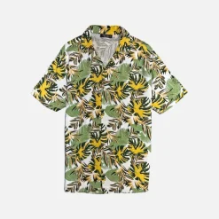 New Edition Fashion Tavani Tropical Revere Collar Shirt> Button Downs