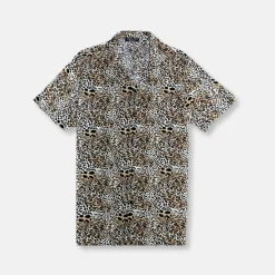 New Edition Fashion Telesco Tropical Resort Revere Collar Shirt> Button Downs