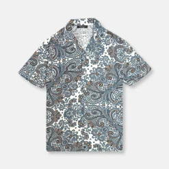New Edition Fashion Thanos Tropical Revere Collar Shirt> Button Downs
