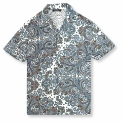New Edition Fashion Thanos Tropical Revere Collar Shirt> Button Downs