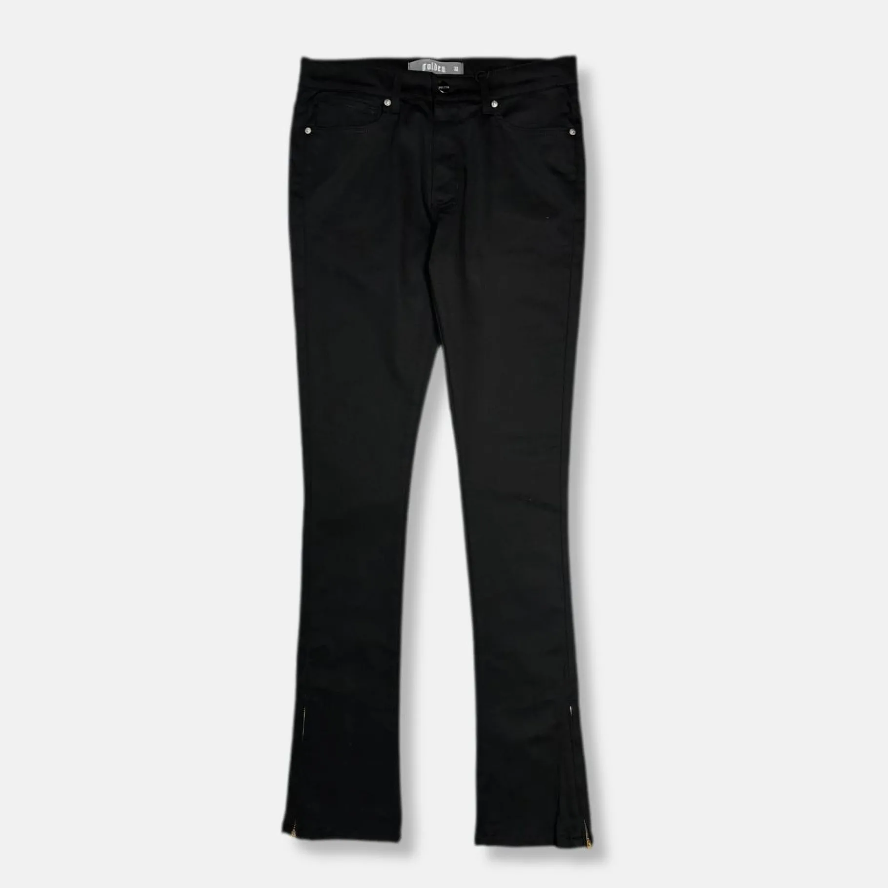 New Edition Fashion The Skinny Stacked- Noir 4.0> Pants