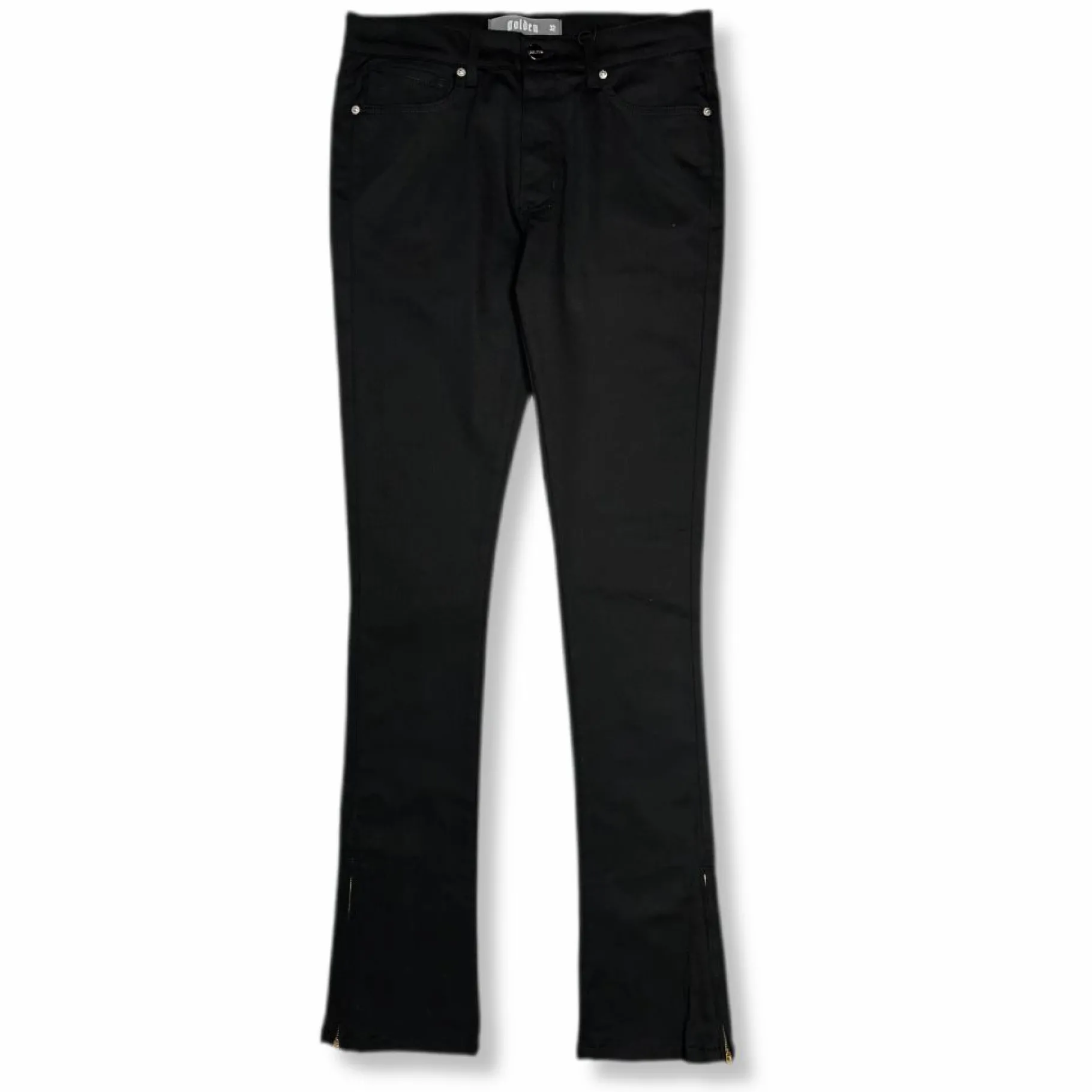 New Edition Fashion The Skinny Stacked- Noir 4.0> Pants