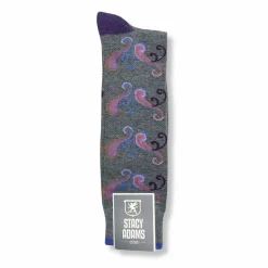 New Edition Fashion Triumphant Paisley Fashion Socks> Socks