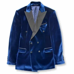 New Edition Fashion Velluto Peak Lapel Velvet Blazer> Blazers & Sportcoats