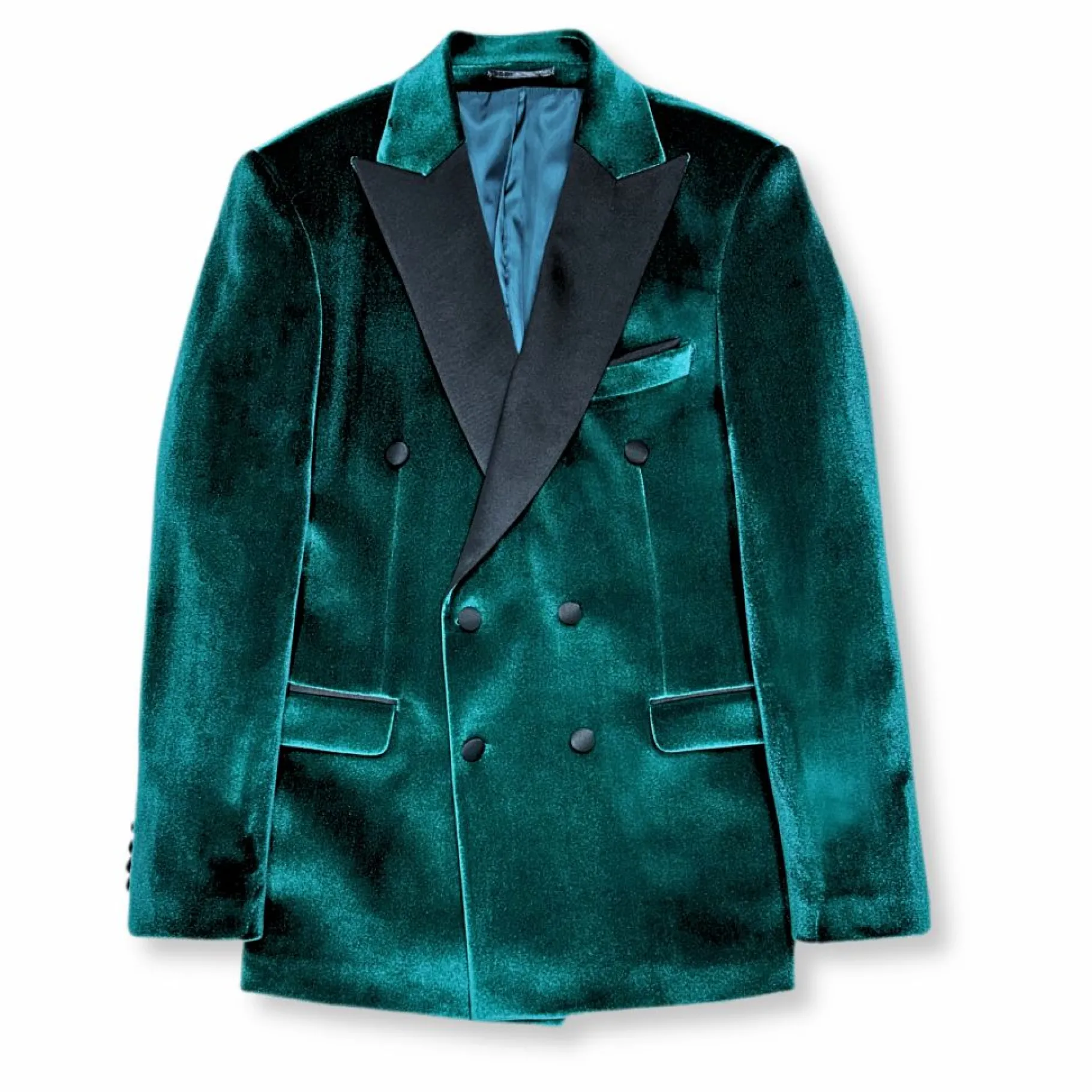 New Edition Fashion Velluto Peak Lapel Velvet Blazer> Blazers & Sportcoats