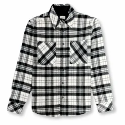 New Edition Fashion Vino Plaid Flannel Shirt> Button Downs
