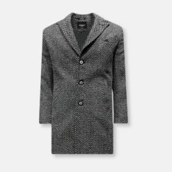 New Edition Fashion Wakefield Tweed Overcoat> Coats & Outerwear