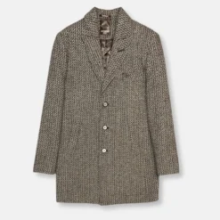 New Edition Fashion Wakefield Tweed Overcoat> Coats & Outerwear