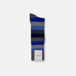 New Edition Fashion Zabala Striped Fashion Socks> Socks